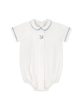Palmer Bubble - White Velvet