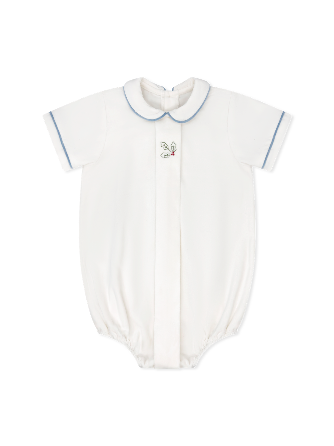 Palmer Bubble - White Velvet