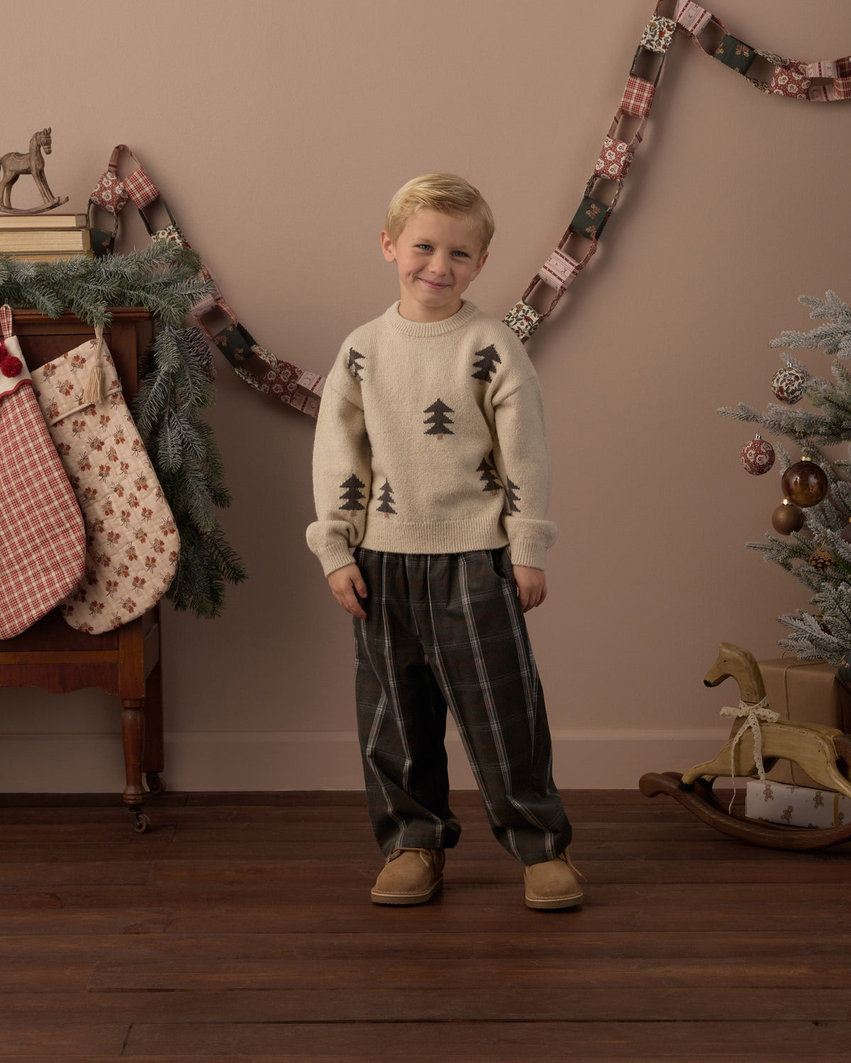 Palmer Pant || Holiday Plaid