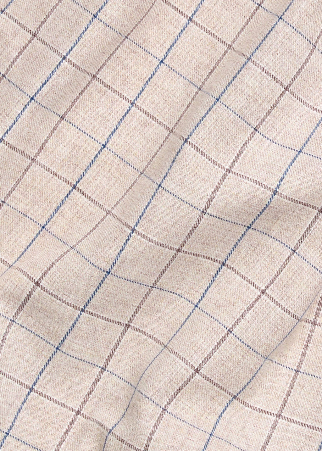 Smocked Molly Skirt - Durham Windowpane