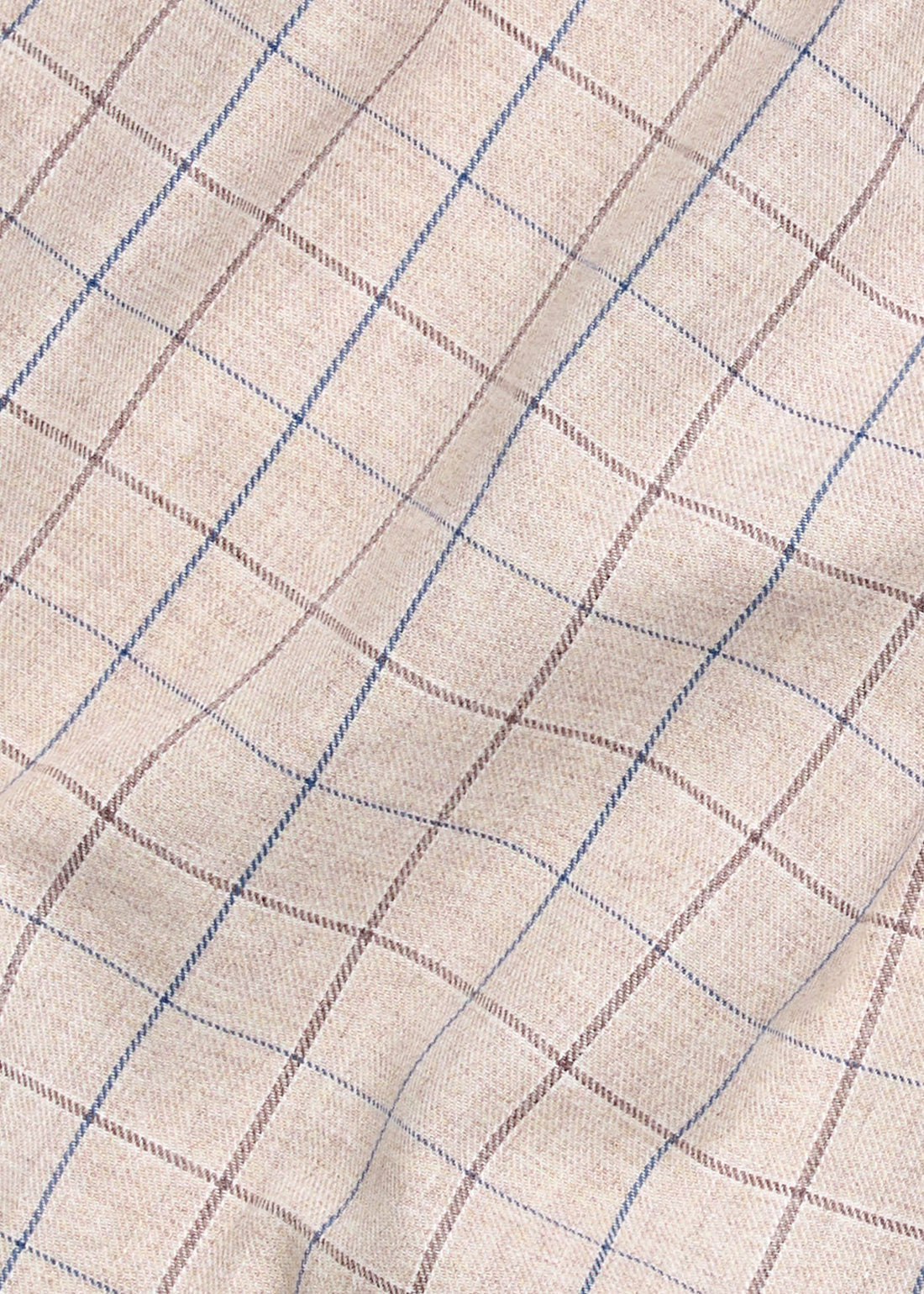 Smocked Molly Skirt - Durham Windowpane