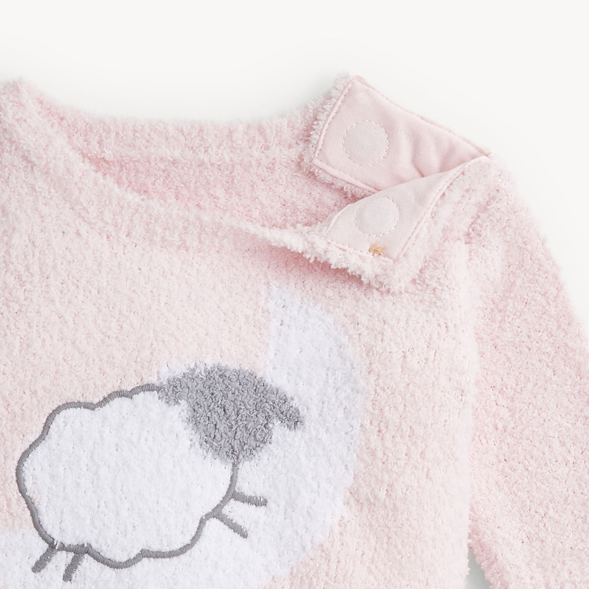 Pink Sheep Chenille Set