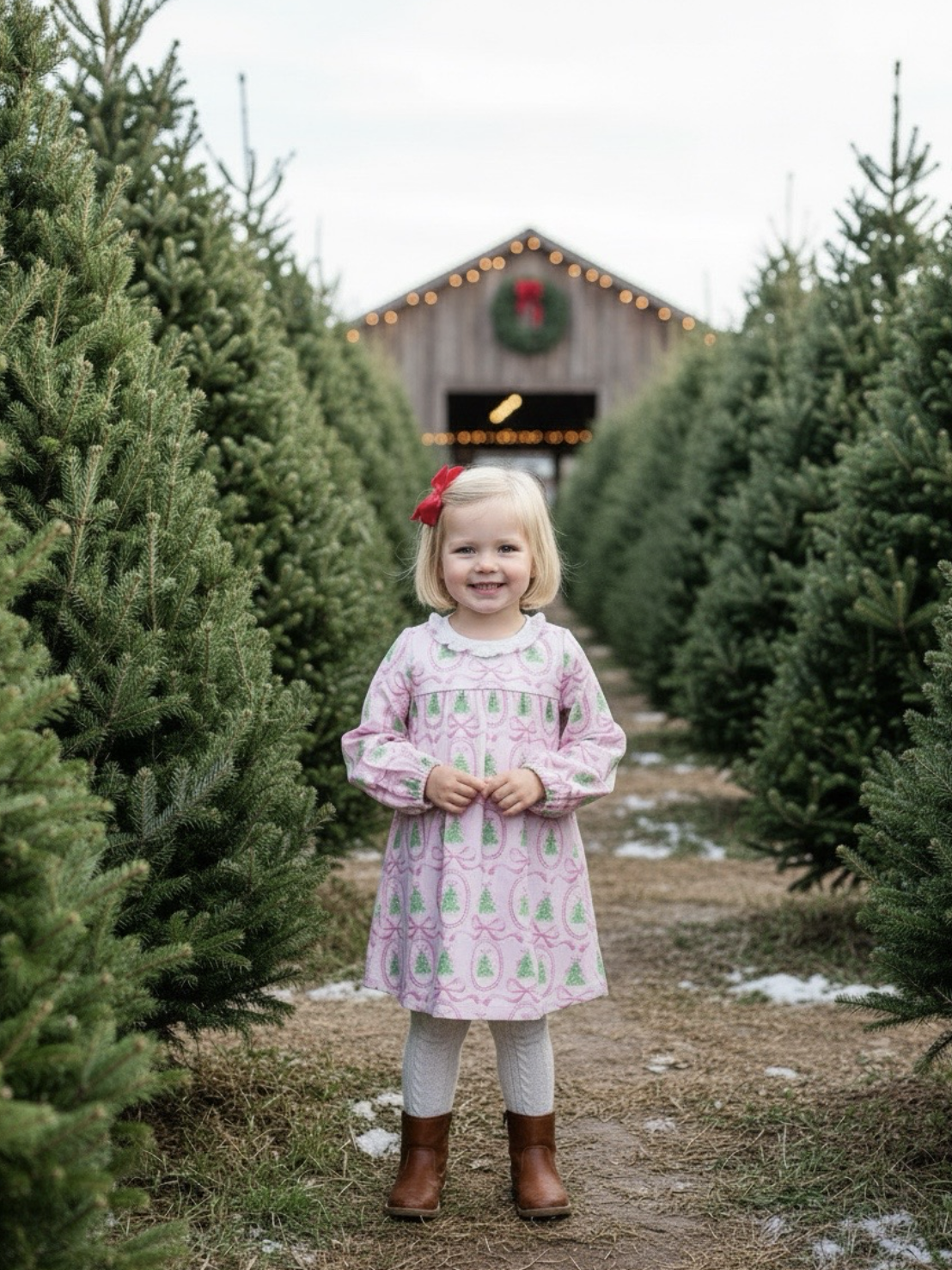 Tannenbaum LS Dress