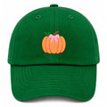Pumpkin Bow Baseball Hat