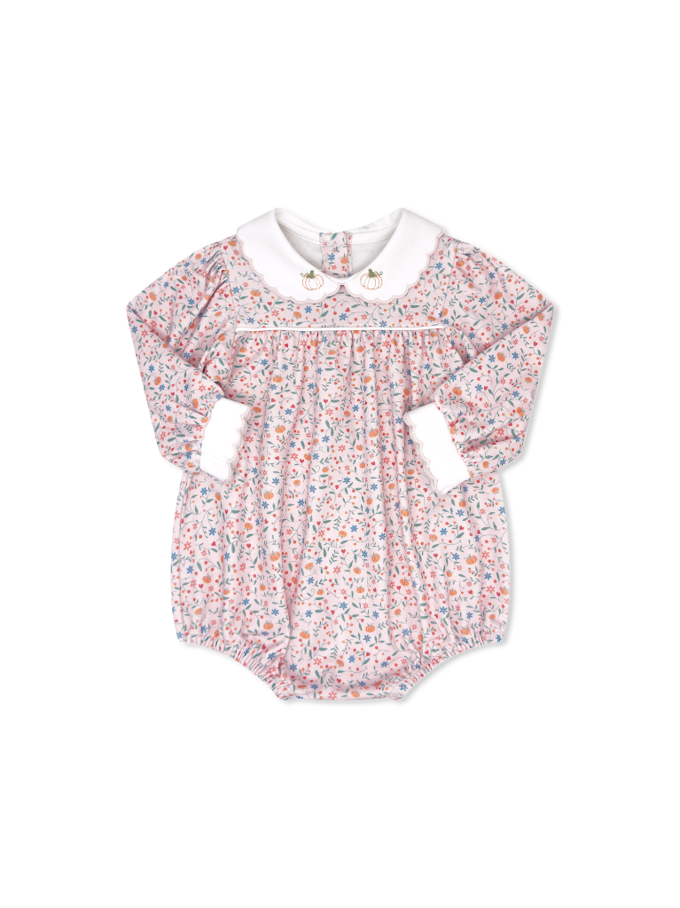 Girl's LS Pumpkin Grove Bubble