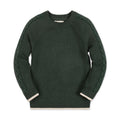Organic Raglan Sweater - Forest
