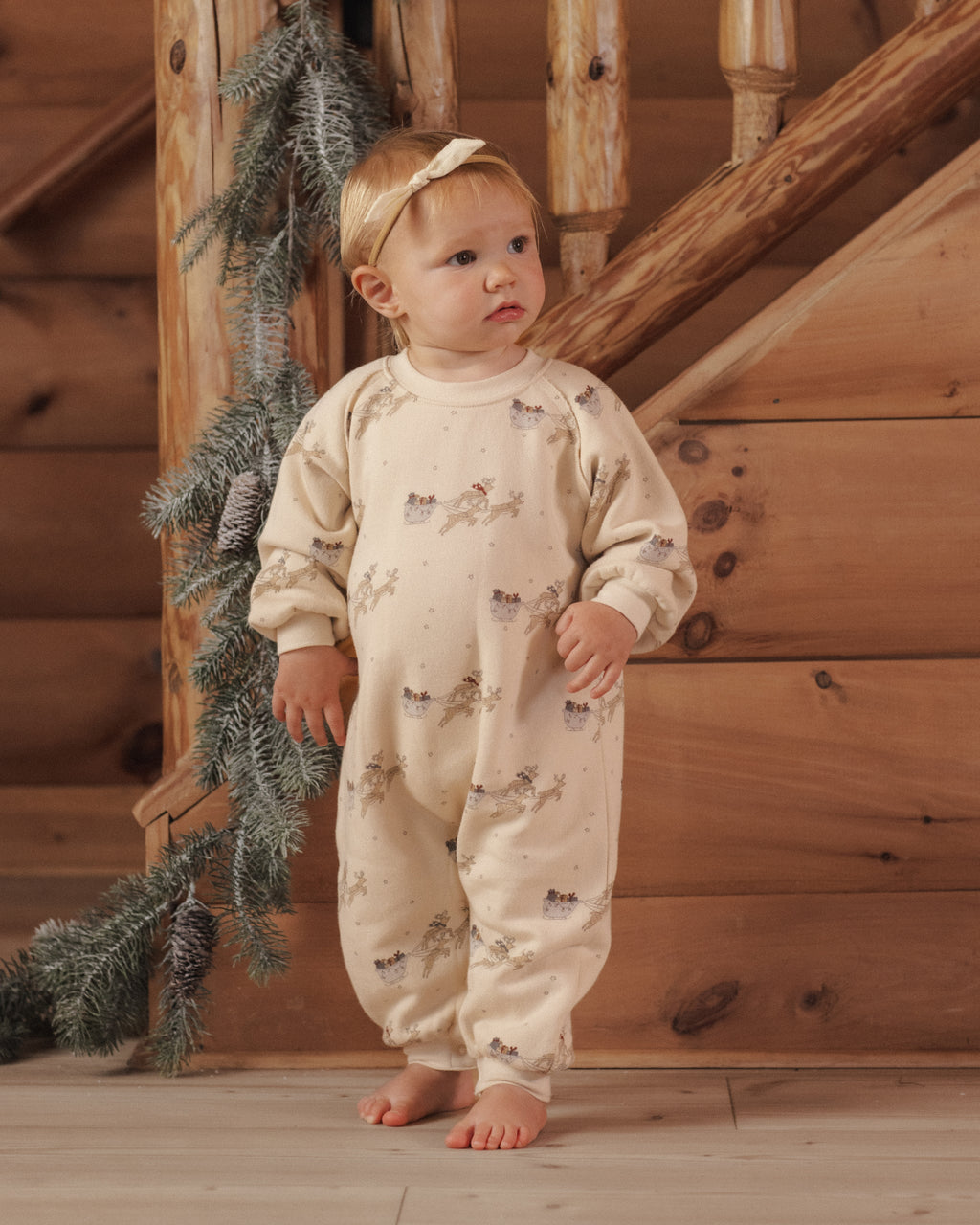 Raglan Jumpsuit || Reindeer