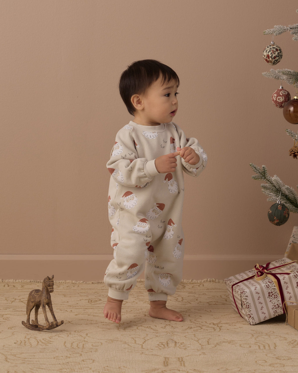 Raglan Jumpsuit || Santa