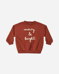 Relaxed Sweatshirt || Merry & Bright