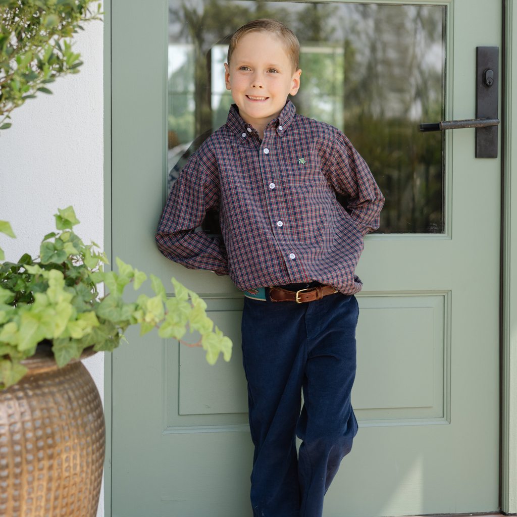 Roscoe Button Down - Durham Plaid