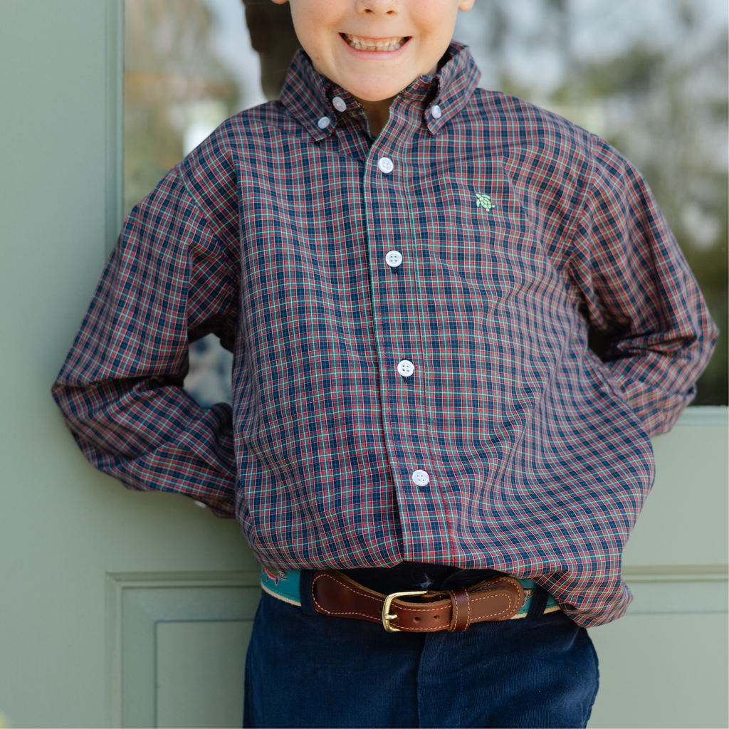 Roscoe Button Down - Durham Plaid