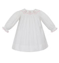 Rosemary LS White Cord. Dress
