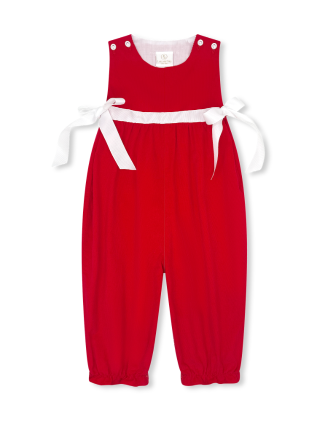 Rosie Romper - Red Cord.