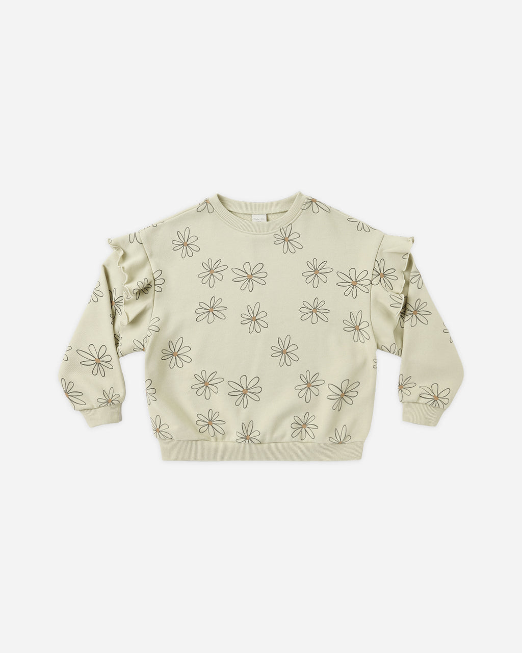 Ruffle Sweatshirt || Big Daisy