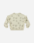 Ruffle Sweatshirt || Big Daisy