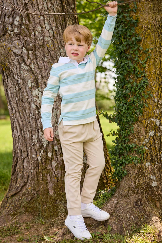 Rugby Polo - Fondren Stripe