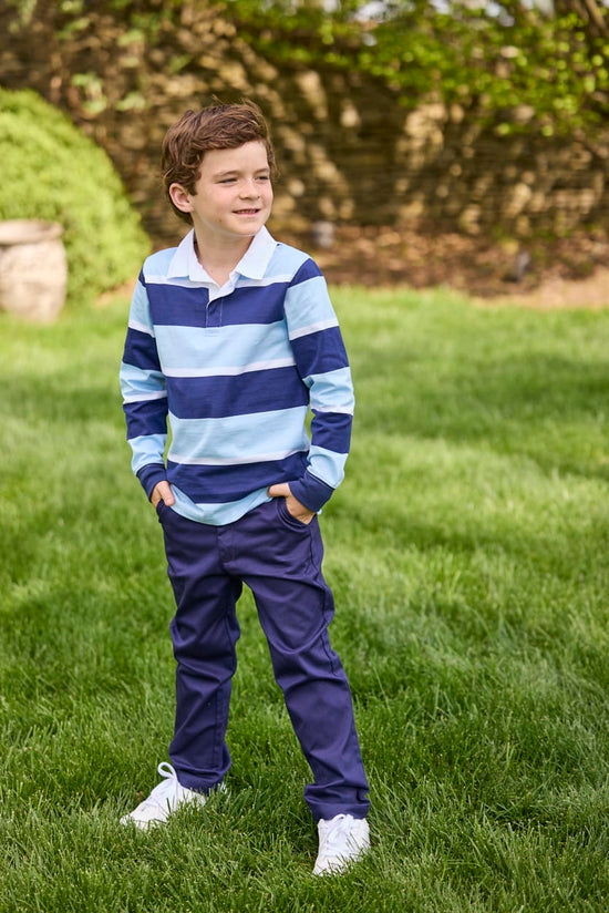 Rugby Polo - Varsity Stripe