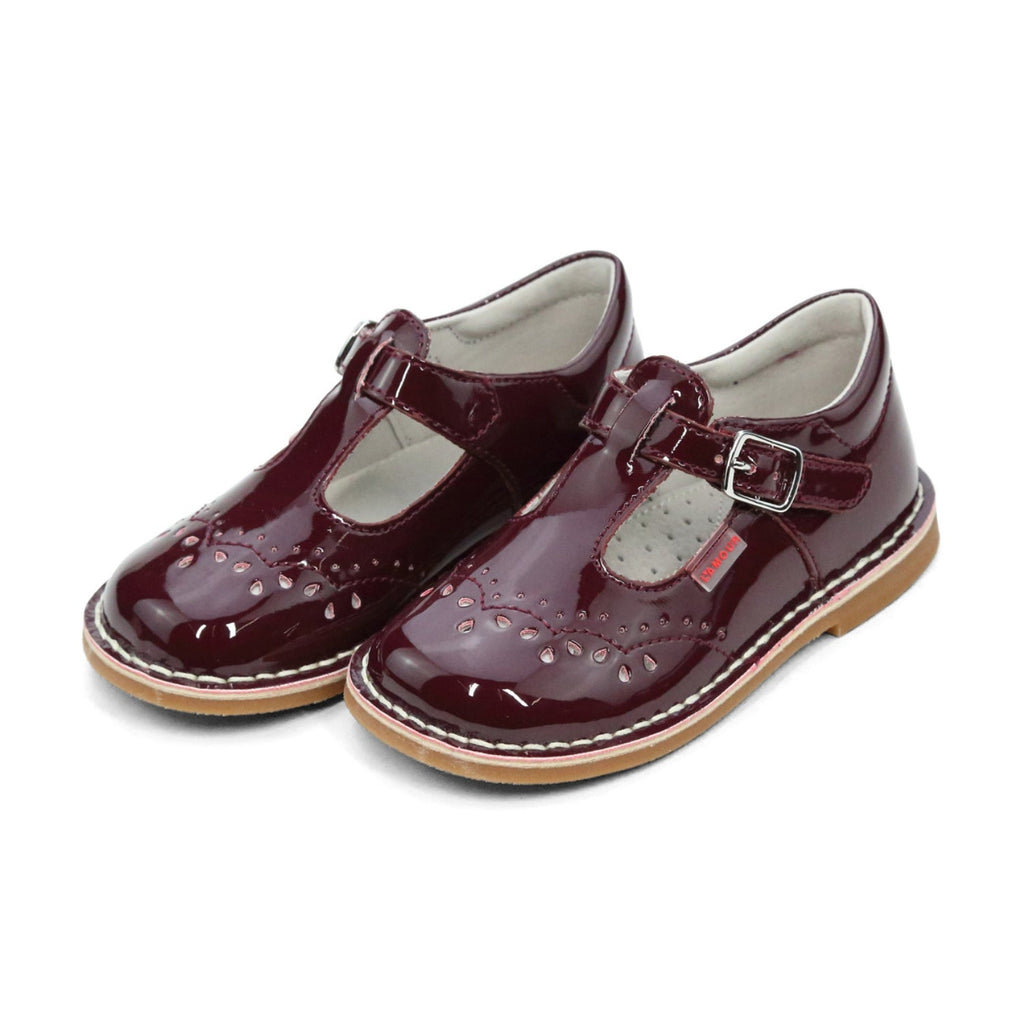 Ruthie T-Strap MJ - PTN Burgundy