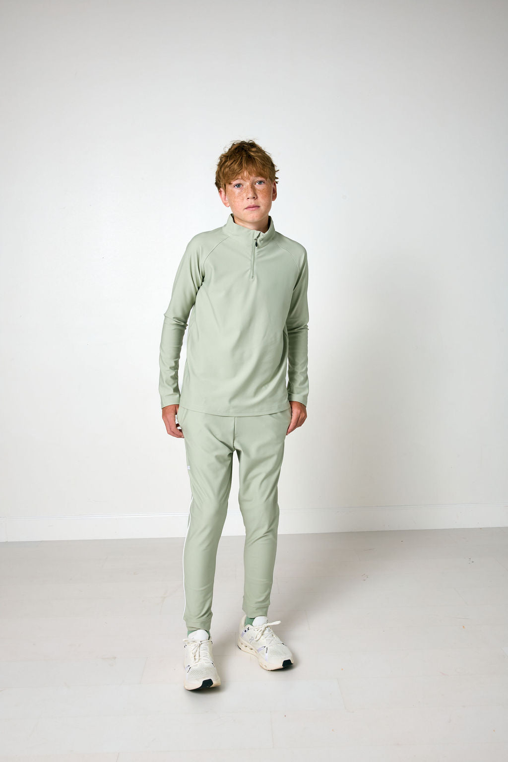 Boy's Retro Warm-Up Jogger