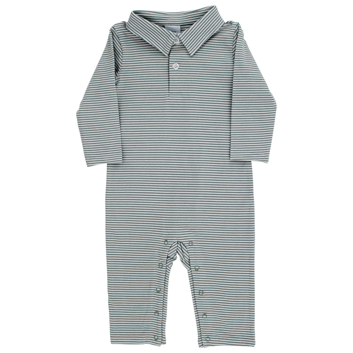 Playsuit - Sage Stripe