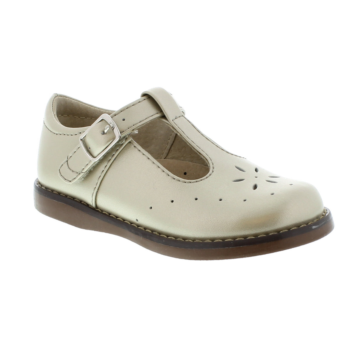 Sherry T-Strap - Pearl Pearlized