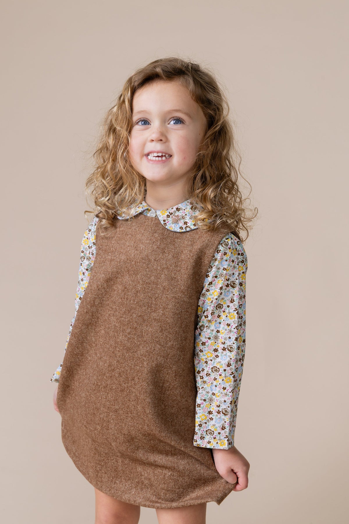 Sophie Blouse & Jumper - Tweed