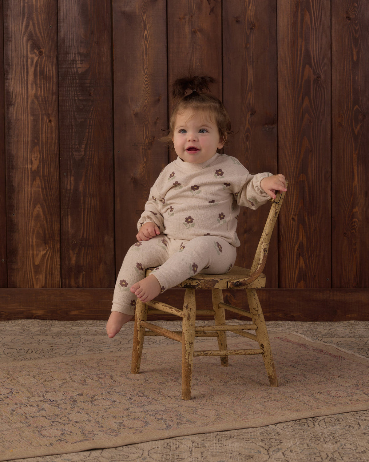 Spongey Knit Set || Petal Daisy