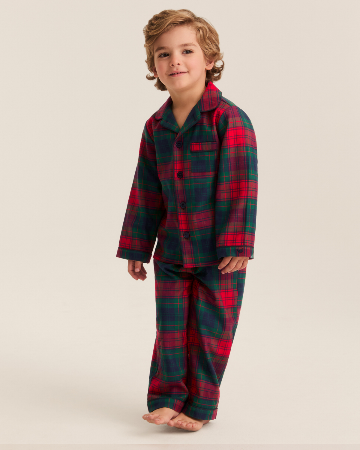 Brushed Twill PJ Set - St. James Tartan