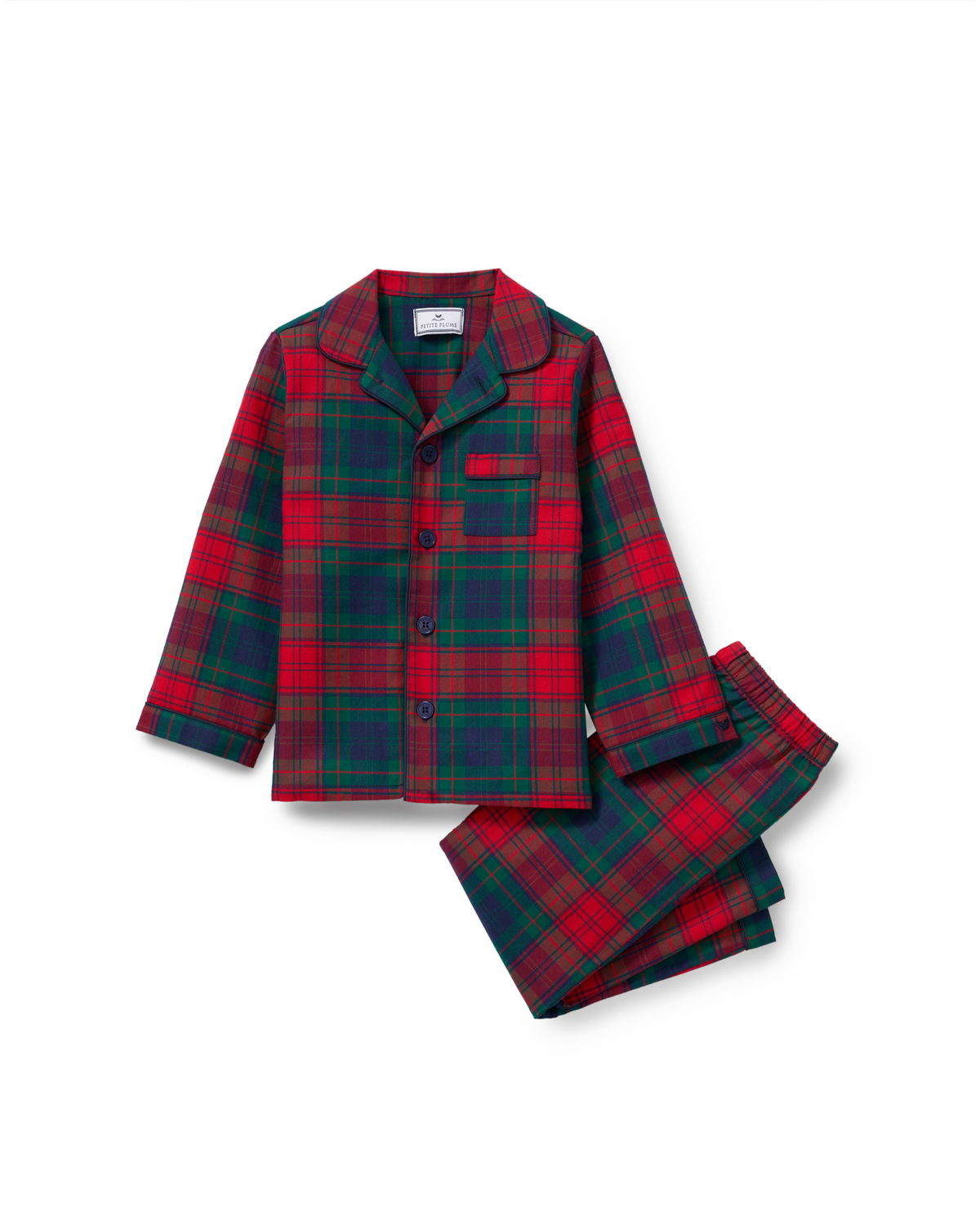 Brushed Twill PJ Set - St. James Tartan