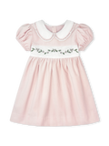 Sue Shaw Dress - Pink Velvet