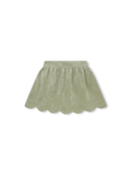Susie Scallop Skirt - Sweetgrass Cord.