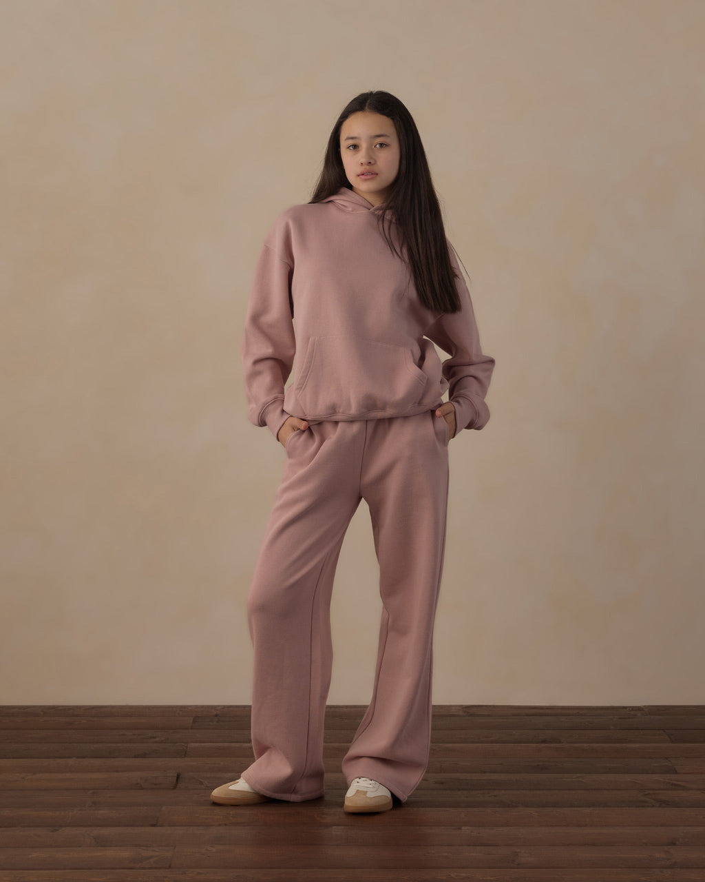 Teen Relaxed Hoodie || Rosewood