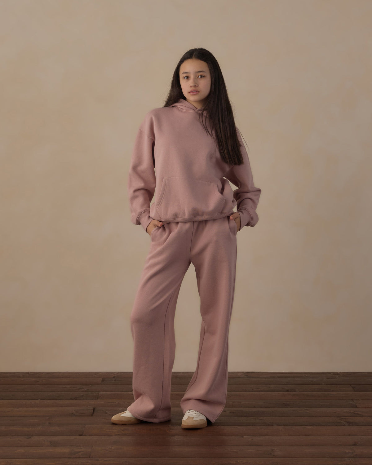 Teen Relaxed Hoodie || Rosewood
