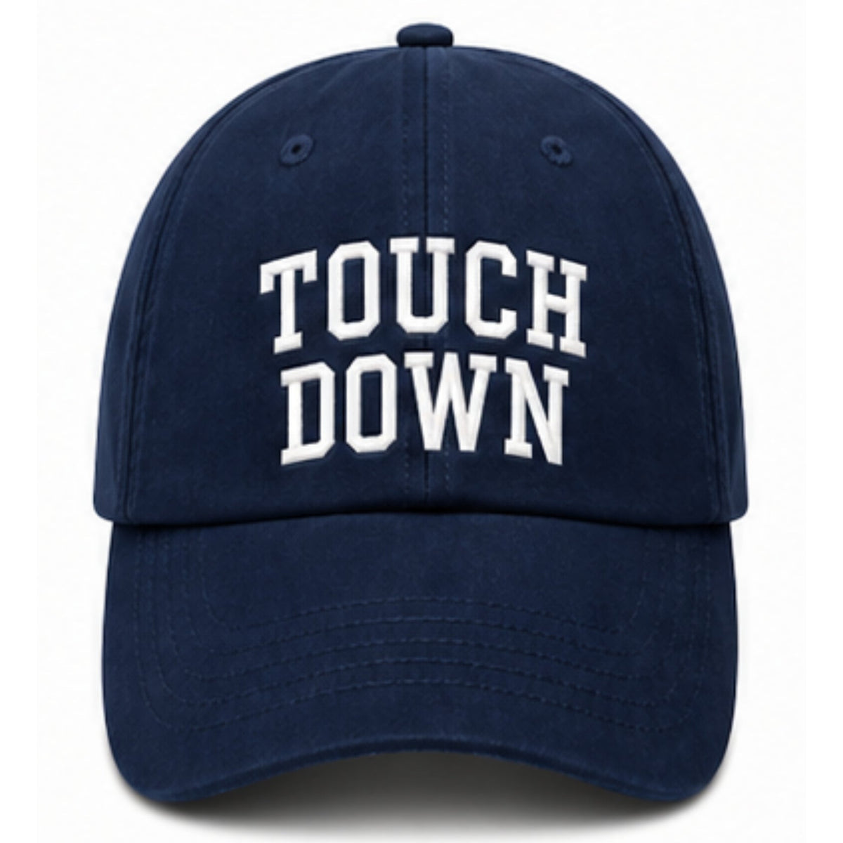 Touch Down Baseball Hat - Navy