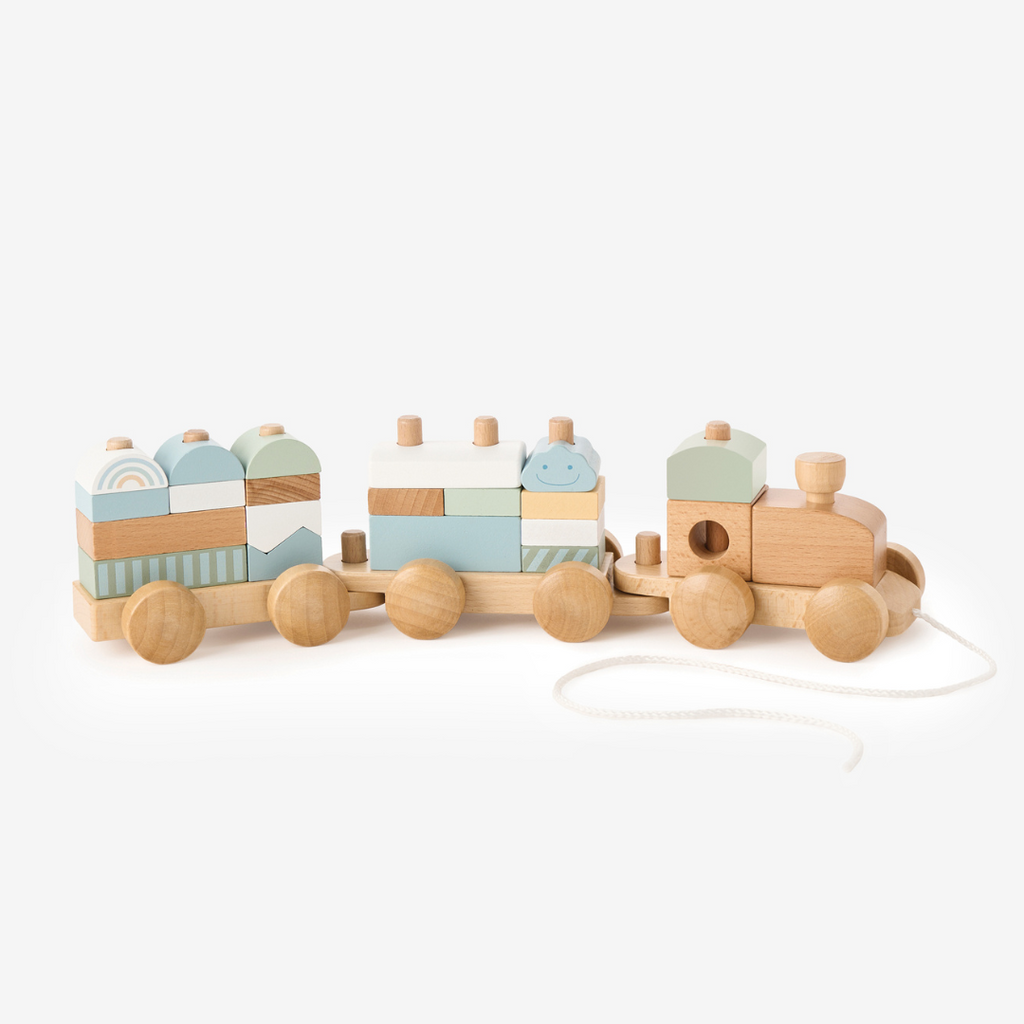 Wooden Pull Toy - Train