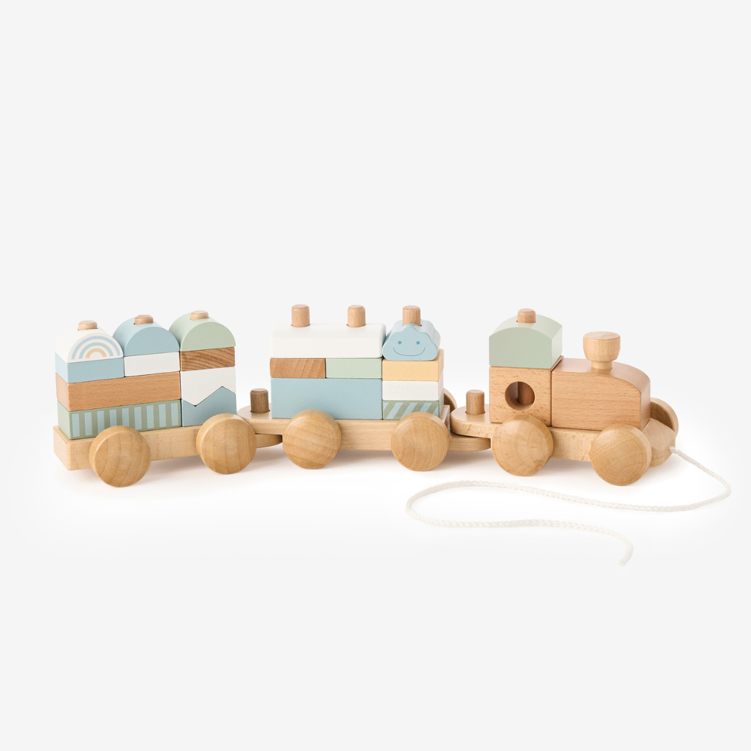 Wooden Pull Toy - Train