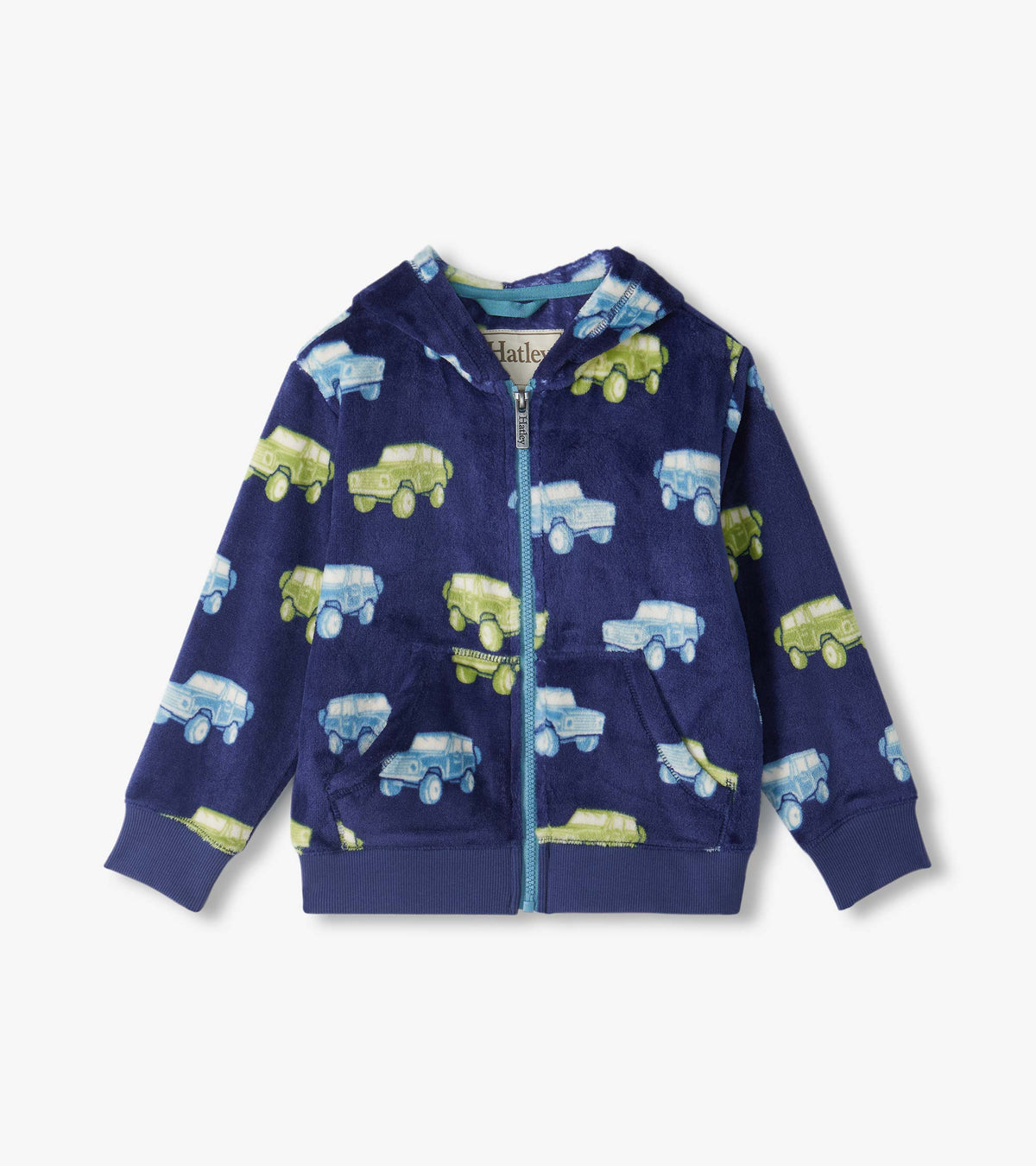 Vintage Trucks Fleece Zip-Up