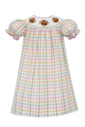 Smocked Turkey Bishop Dress