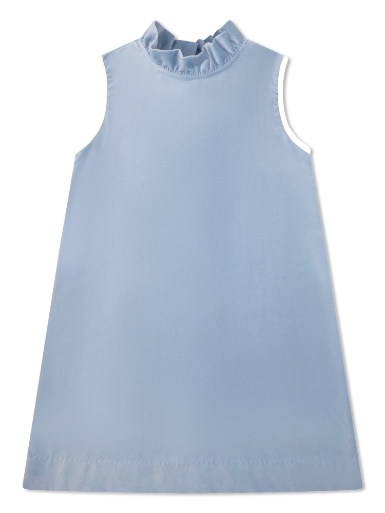 Twiggy Dress - Blue Velvet